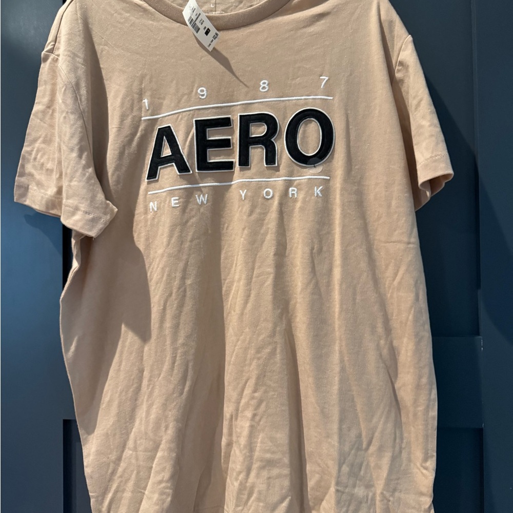 New York Men's Tan T-Shirt
